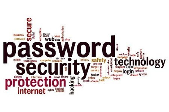 mcafee password wordcloud