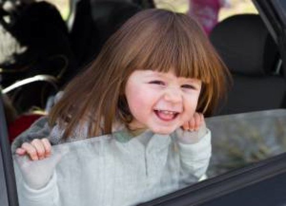 baby in car