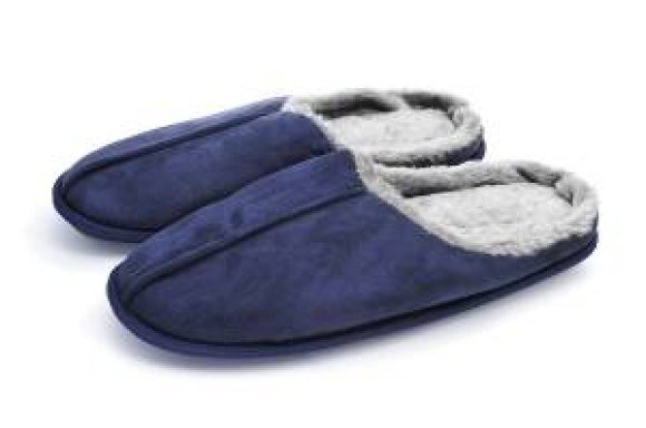 bproper blue slippers